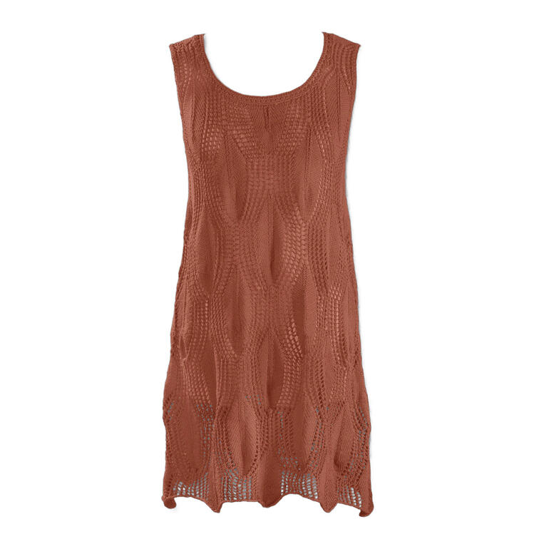 Anleitung 179/3, Tunika/Kleid aus Cotton-Superfine II von Junghans-Wolle.