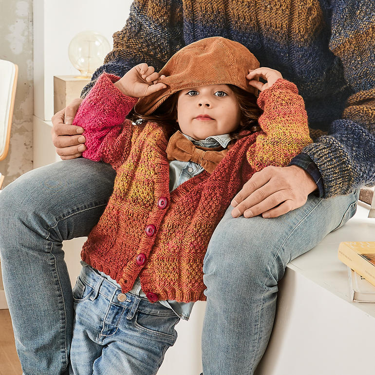 Anleitung 170/9, Kinderjacke aus Monello-175 Color von Junghans