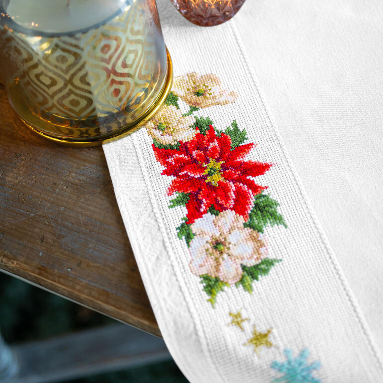 Tischdecke - Weihnachtsstern