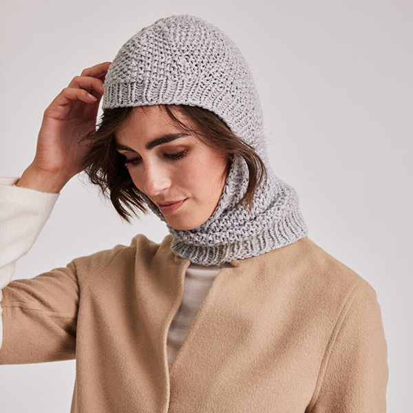 Anleitung 389/2, Balaclava, 2-fädig aus Recycle & Wool von Junghans-Wolle