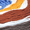 Anthrazit/Rost/Orange/Blau