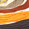 Braun/Beige/Orange