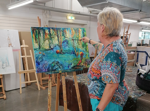 Workshop Acrylfarben