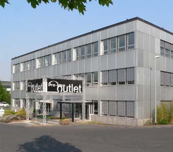 Das Firmengebäude in der Gut-Dämme-Straße in Aachen